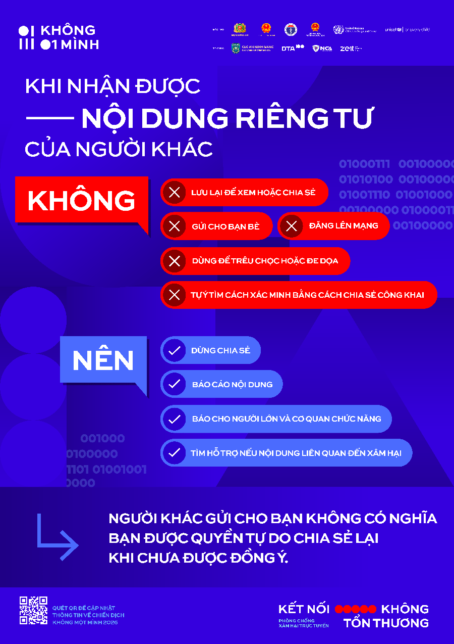 Poster: Khi nhận được nội dung riêng tư từ người khác